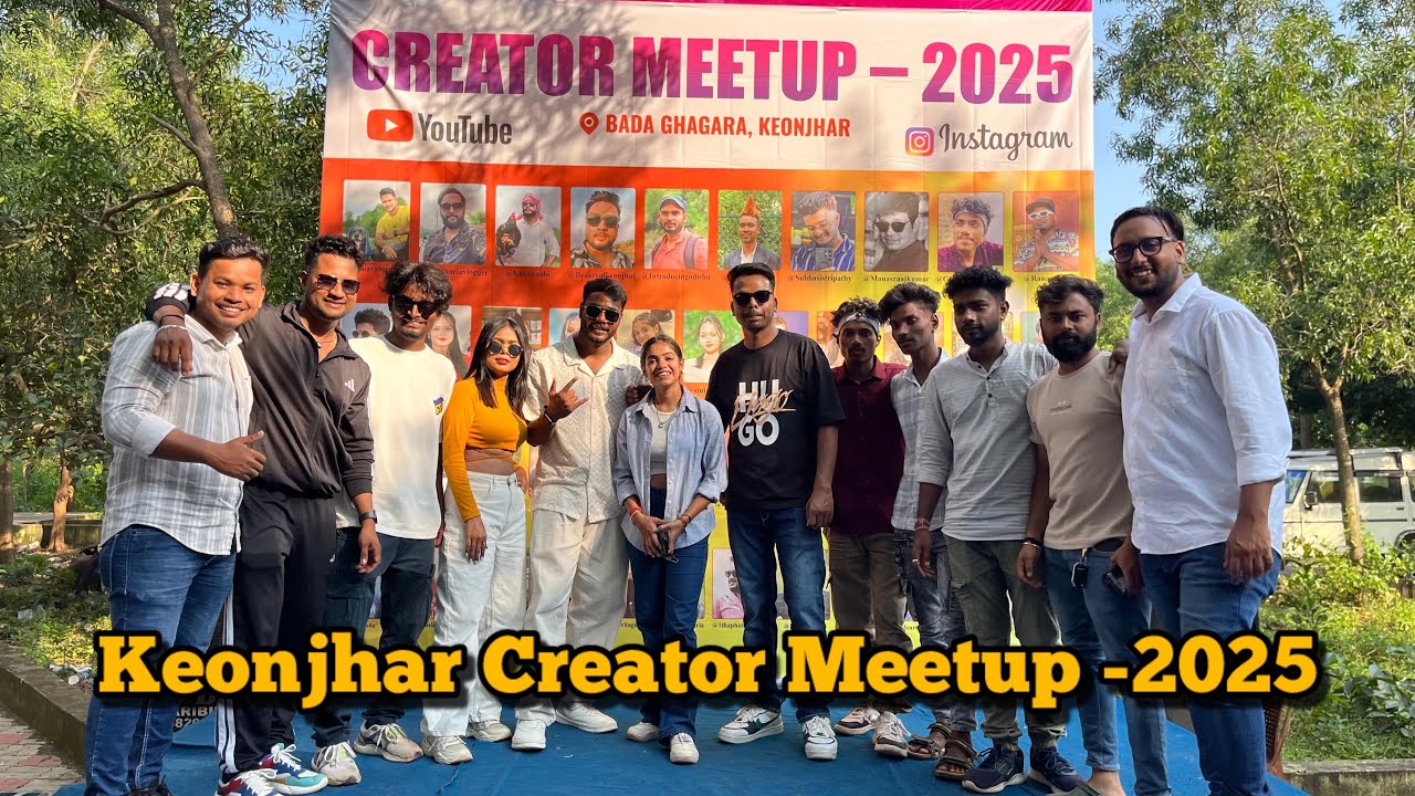 Keonjhar Creator Meetup - 2025 || keonjhar ❤️