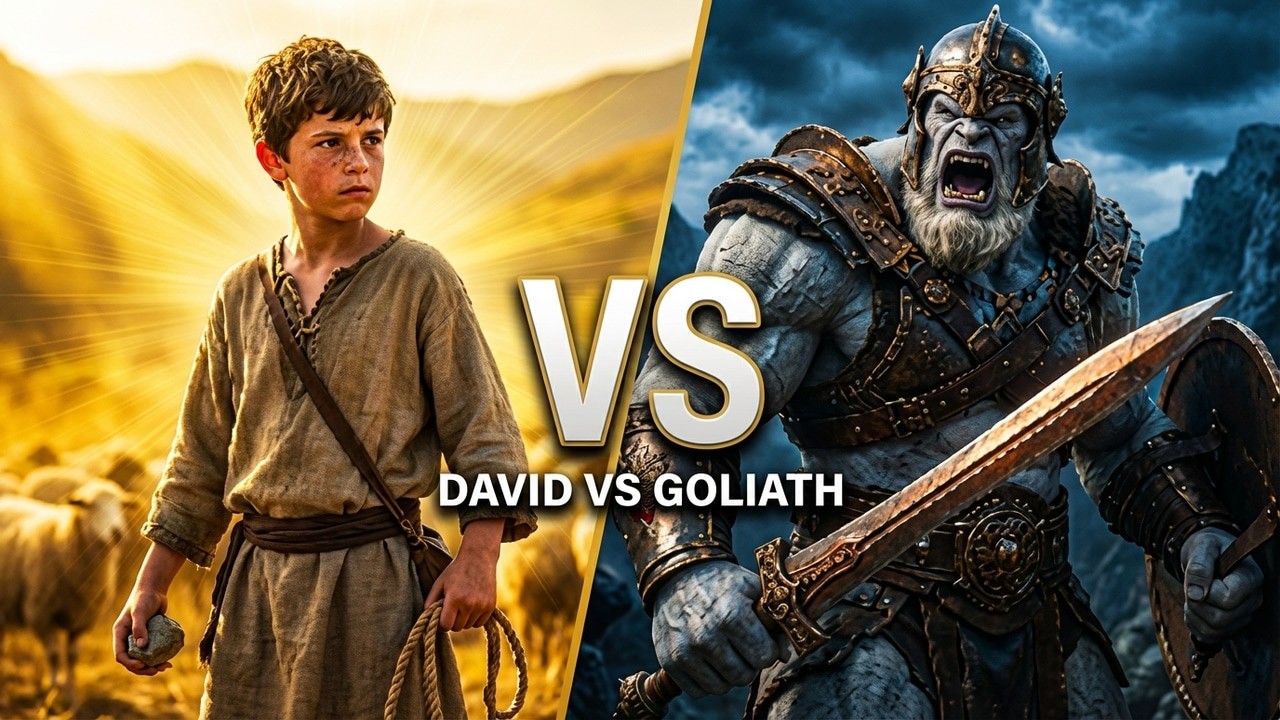 Stone vs. Sword | The Shepherd Who Defeated a Giant