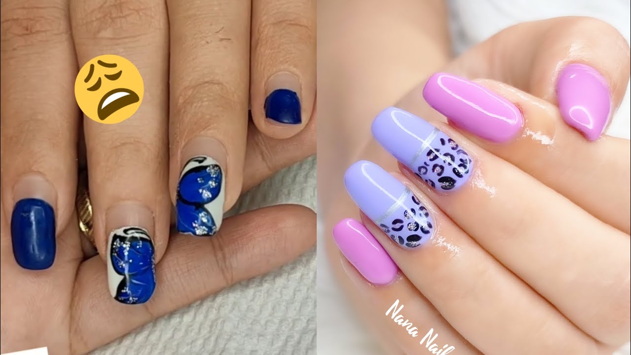 هاف جل علي ضوافر طبيعيه 💅 ازاي الايد اتحولت 360 درجه كده 🥰🥰