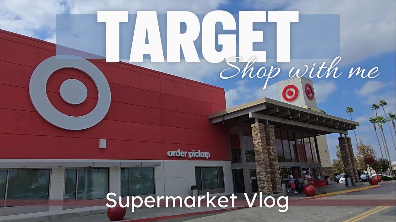 Target grocery shopping in california | shop with me | supermarket vlog | pumpkin spice 🎃