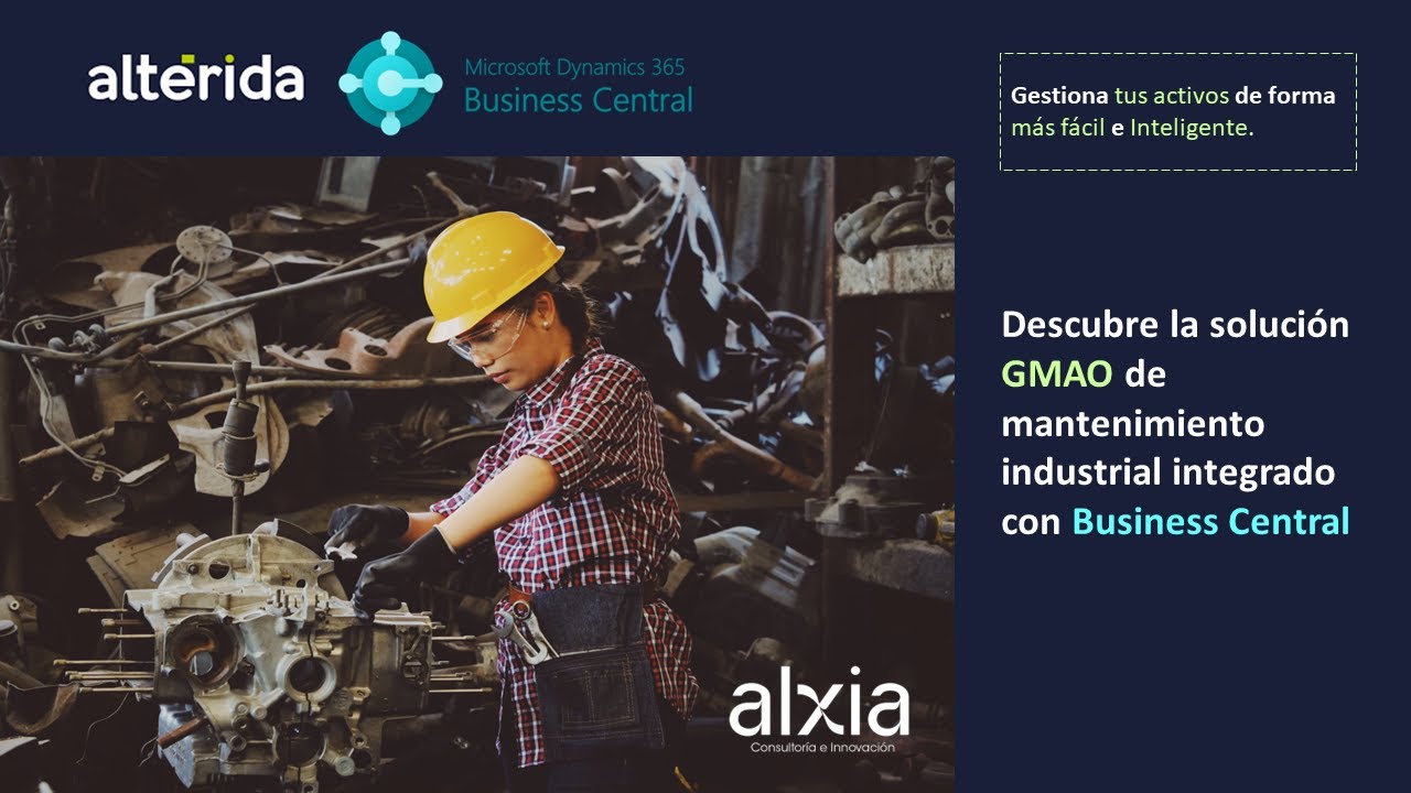 Altérida GMAO para Microsoft Dynamics 365 Business Central