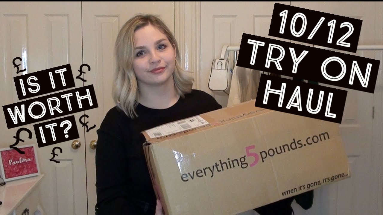 EVERYTHING FIVE POUNDS HAUL | HONEST REVIEW