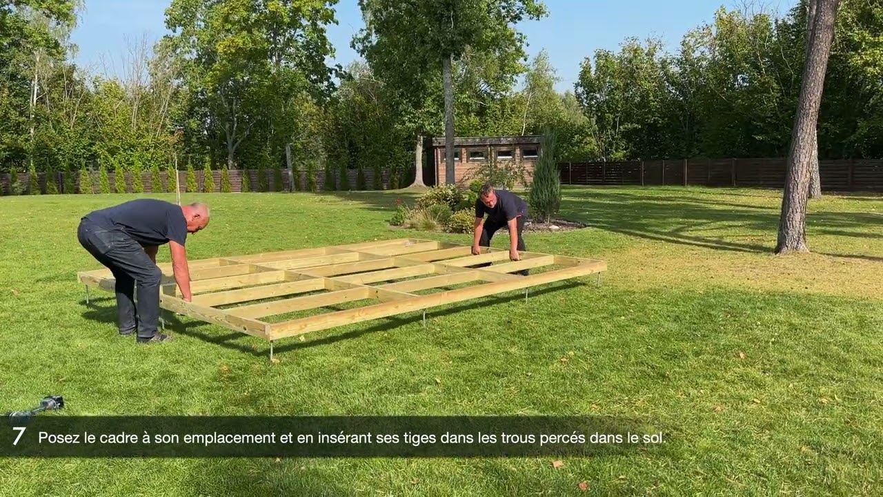 Fondation en kit | Chalet en Bois