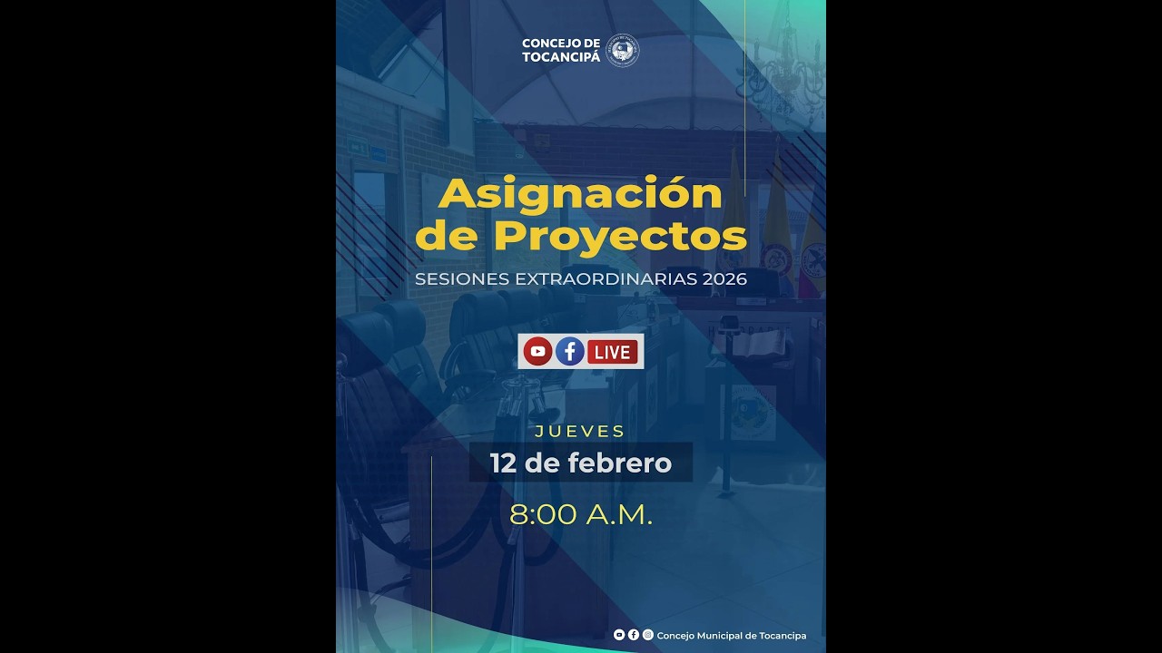 🏛️ #sesiónextraordinaria || Asignación de proyectos.