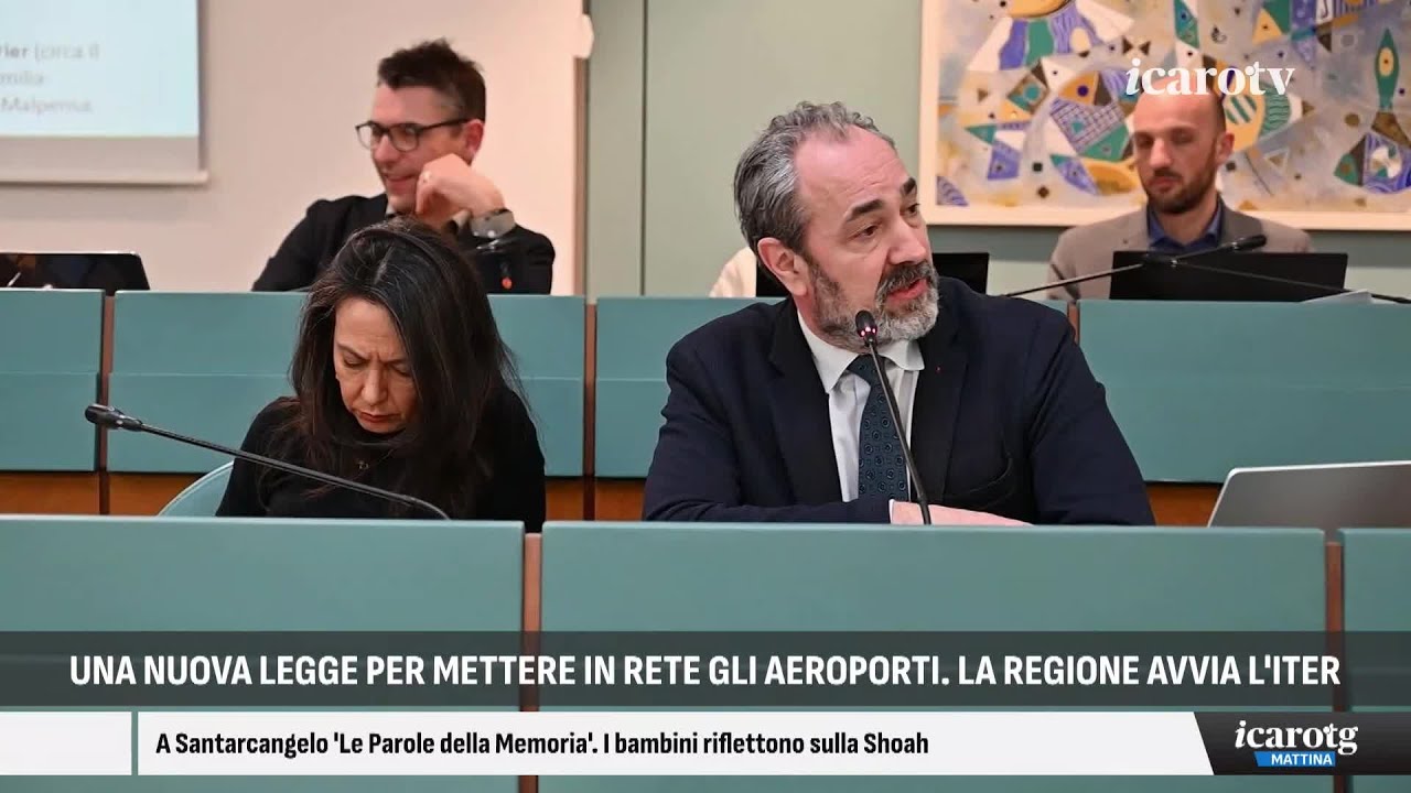 Icaro Tg - mattina giovedì 12 febbraio 2026