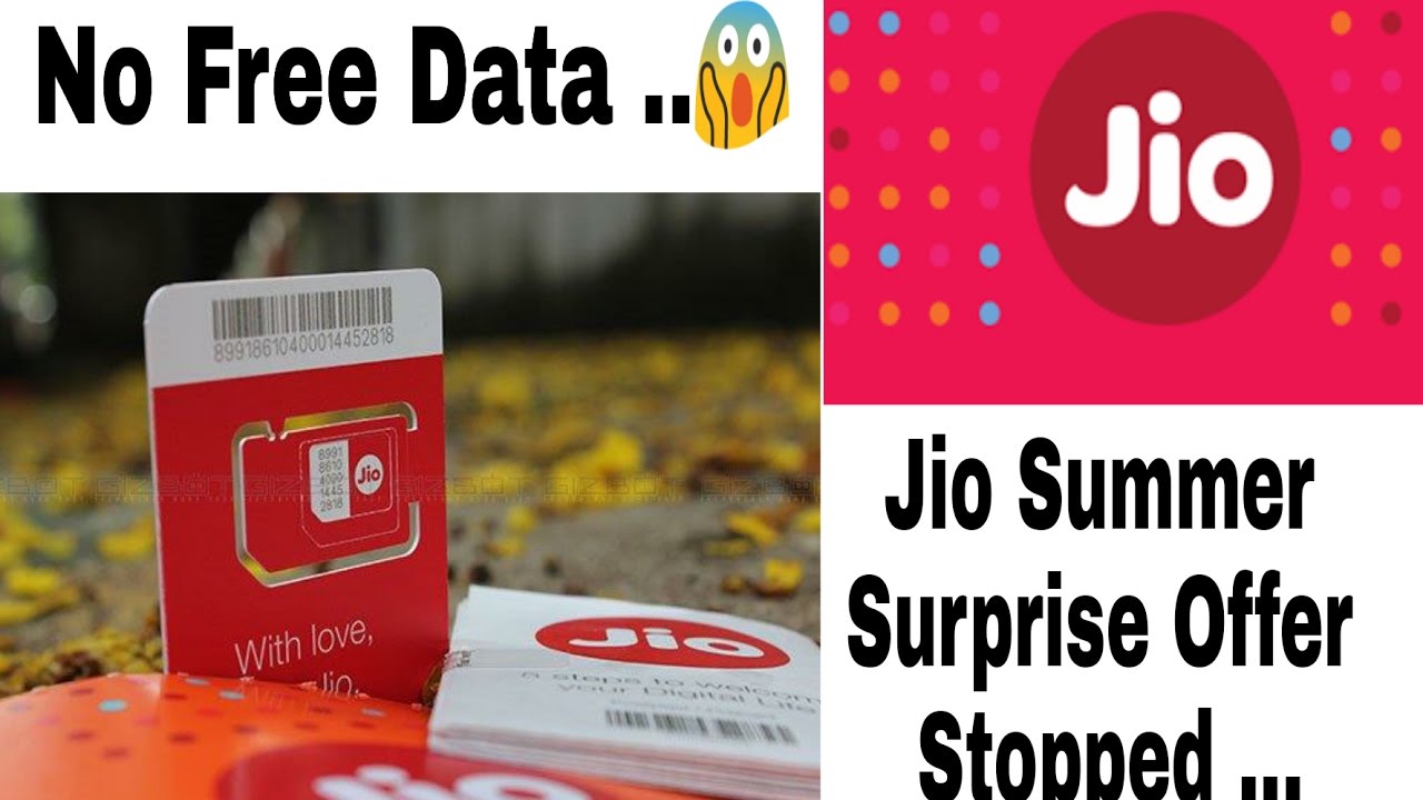 Jio Summer Surprise offer Stopped ...😱 TRAI puts BAN 😩😩