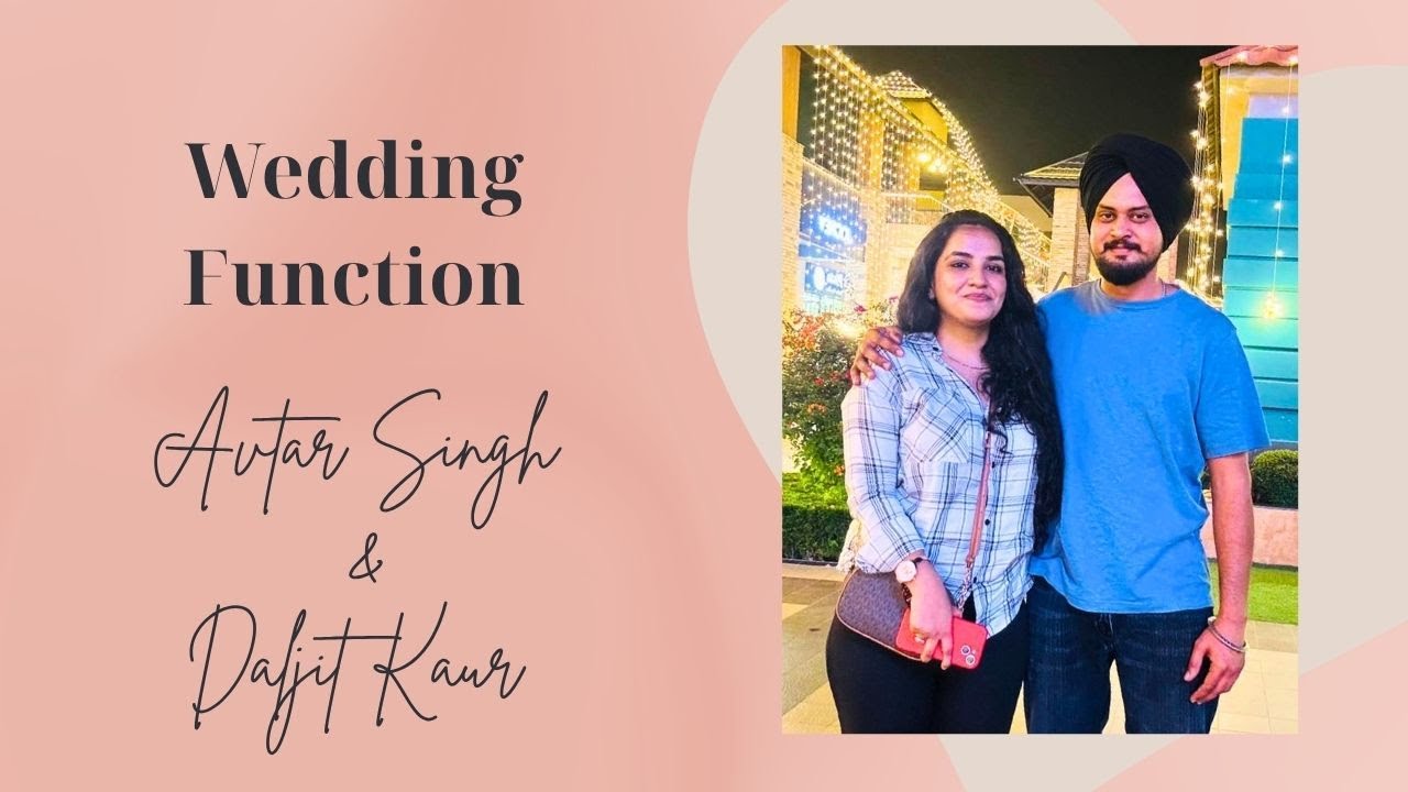 Live🛑 Wedding Ceremony || Avtar Singh & Daljit Kaur || Iqbal Studio || Mob.83608-46193