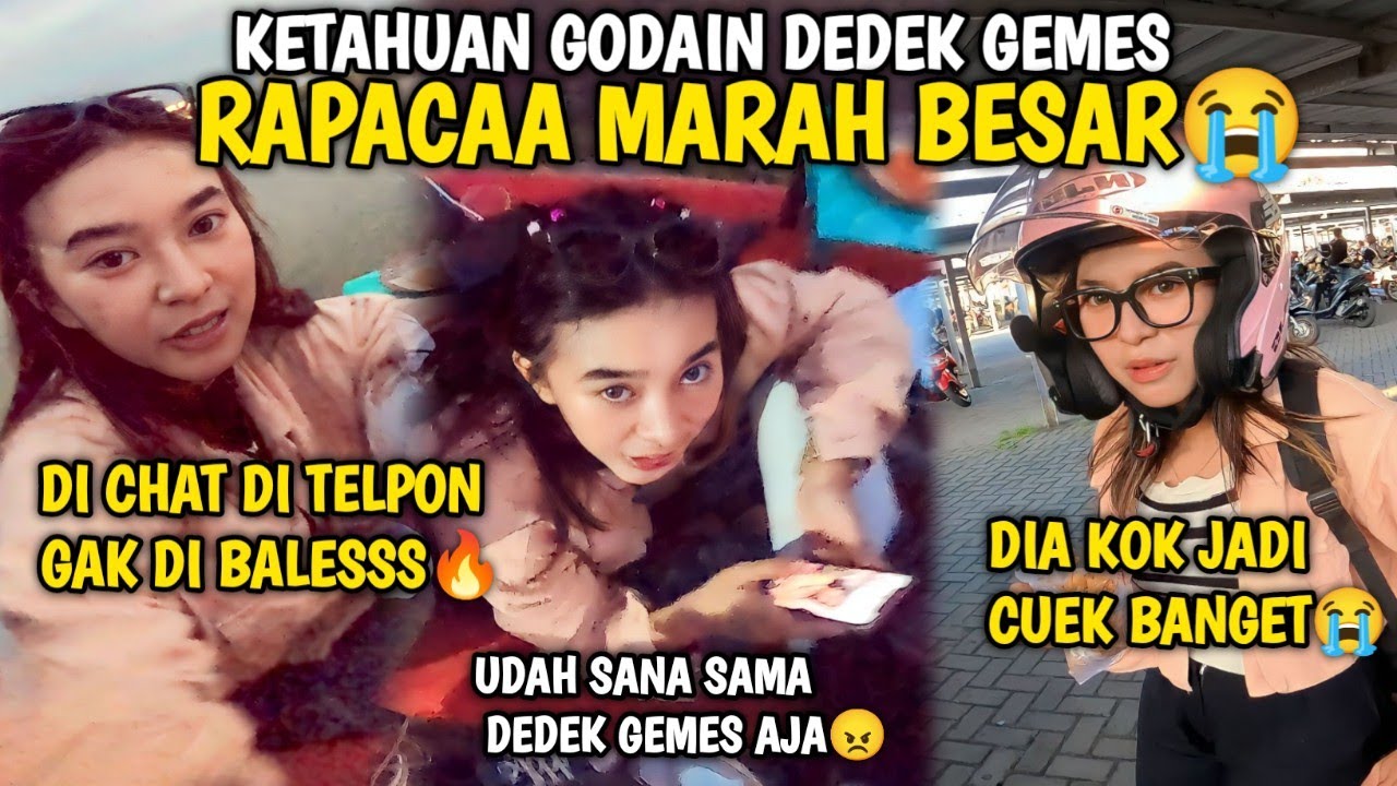 KETAHUAN GODAIN DEDEK GEMES!! RAPACAA MARAH BESAR, GINI BANGET RASANYA DI CUEKIIN🥺😩 MOTOVLOG