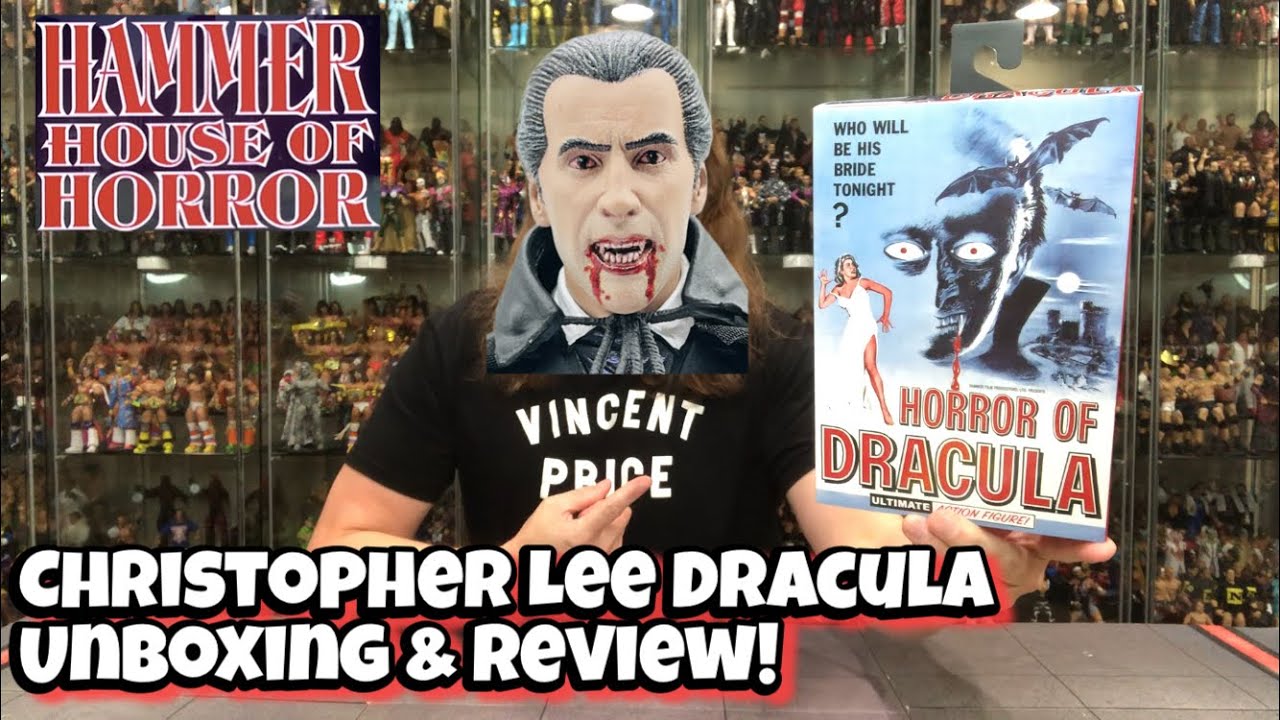 Christopher Lee The Horror Of Dracula NECA Unboxing & Review!