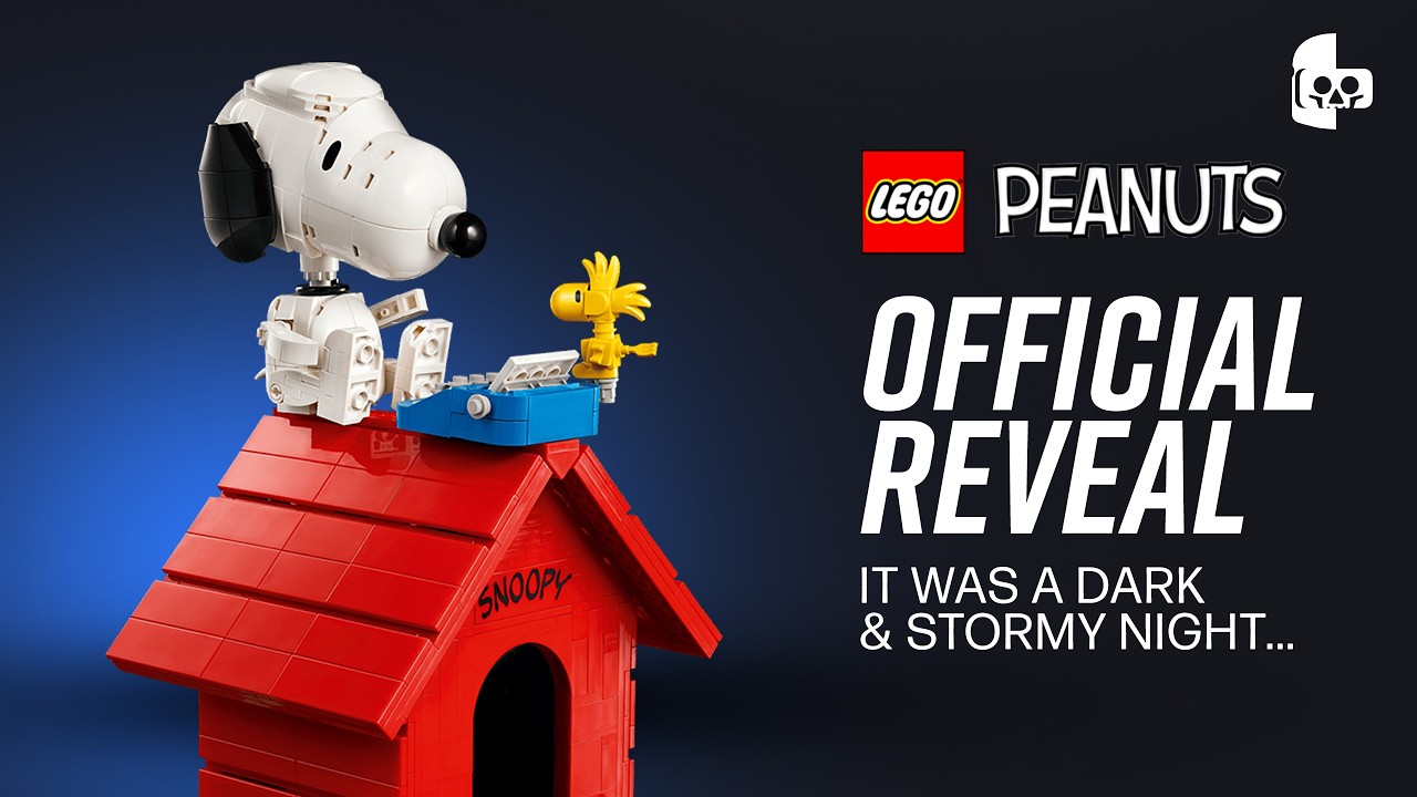 LEGO Ideas Peanuts: Собачья будка Снупи 21368 ОФИЦИАЛЬНАЯ ПРЕЗЕНТАЦИЯ
