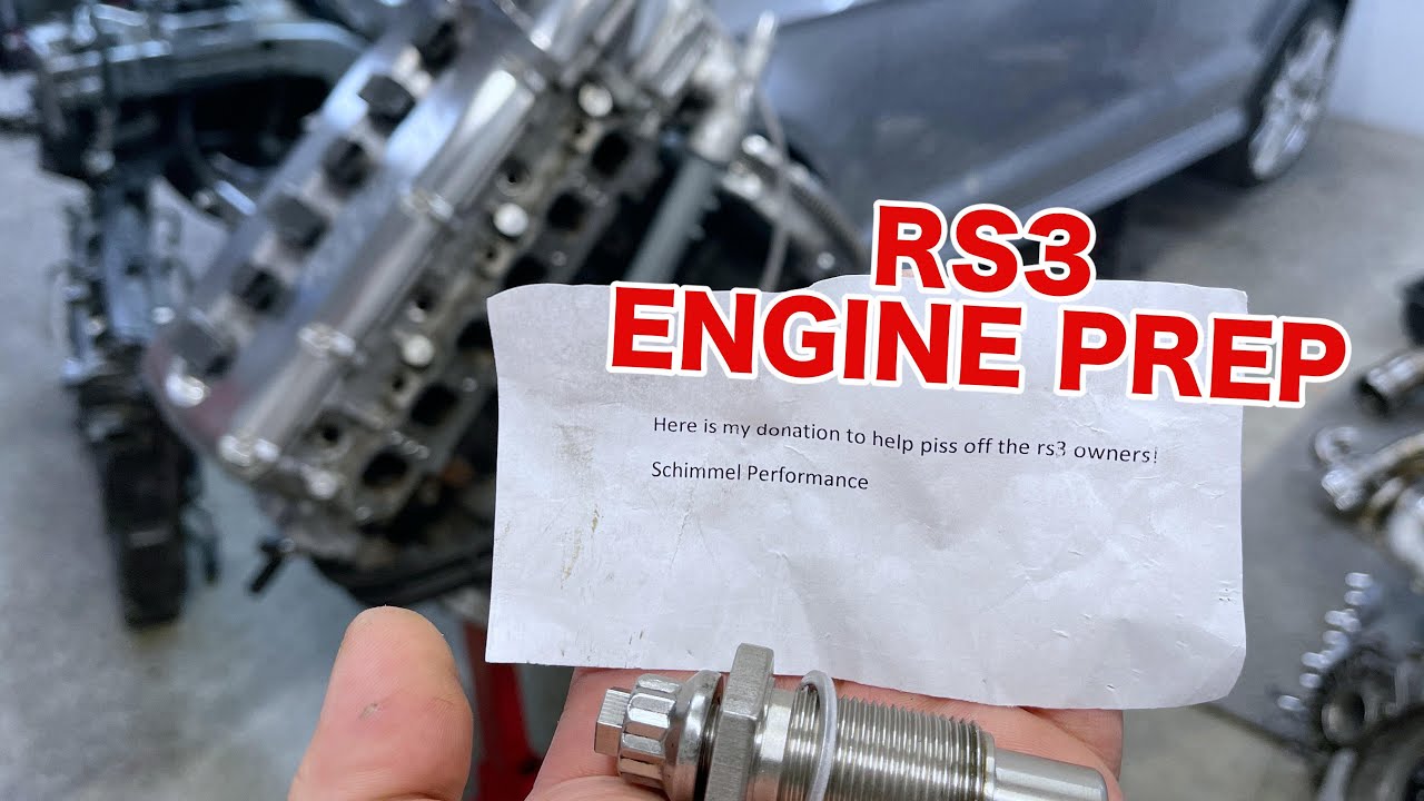 AUDI RS3 ENGINE PREP  | 3.2 VR6 SWAP |
