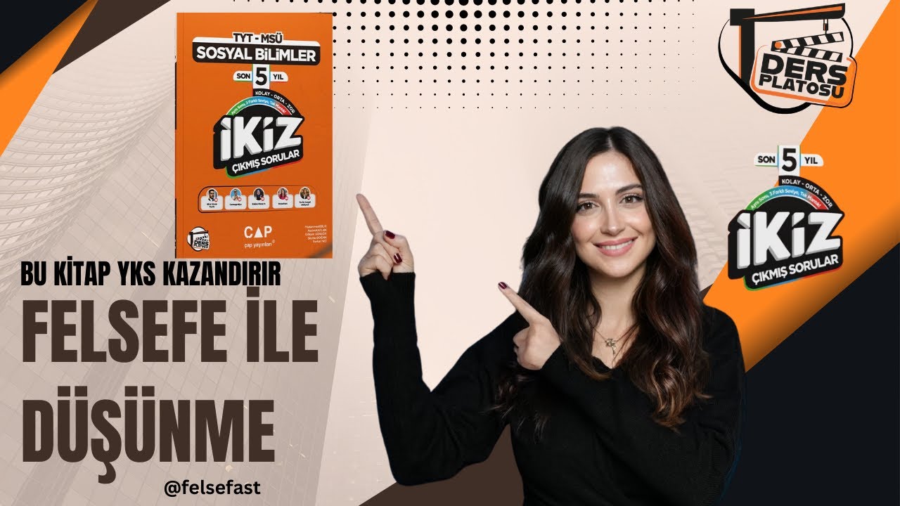 İKİZ SORULAR KAMPI: FELSEFE İLE DÜŞÜNME #yks2026 #felsefast #felsefe