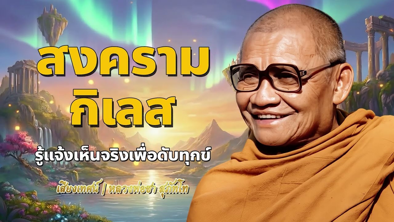 สงครามกิเลส รู้แจ้งเห็นจริงเพื่อดับทุกข์ | หลวงพ่อชา สุภัทโท