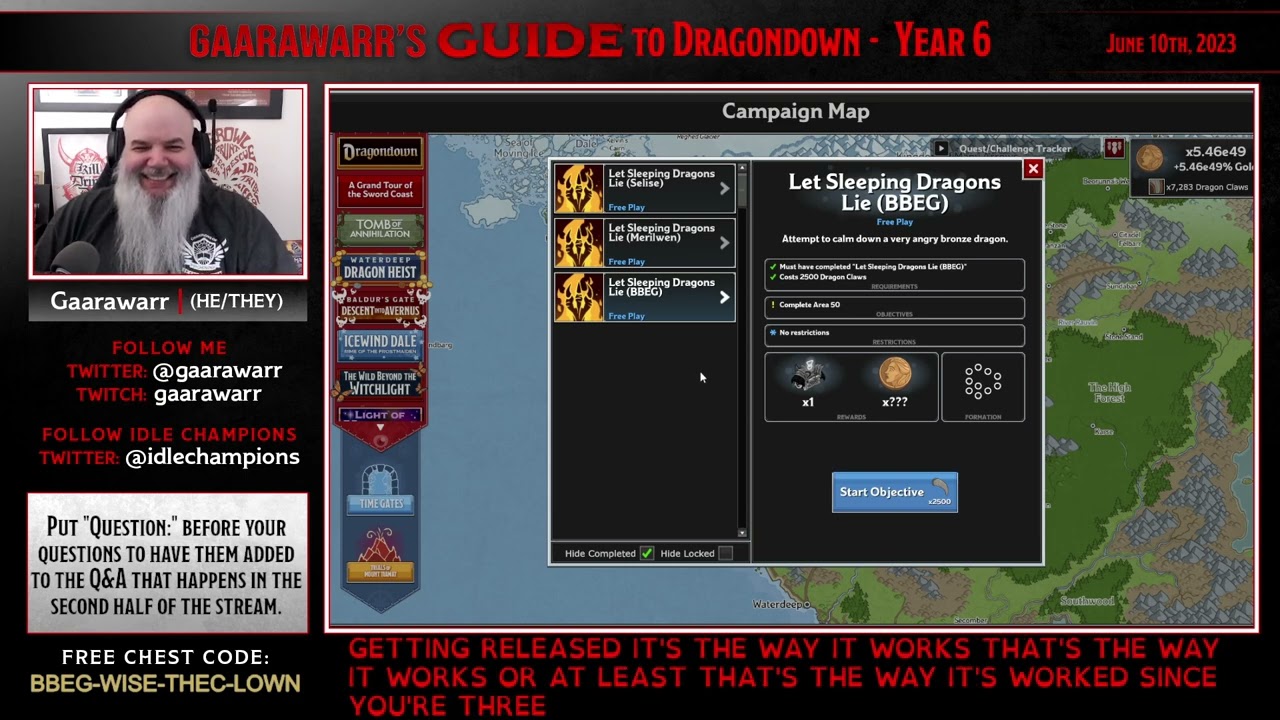 Gaarawarr’s Guide to BBEG and Dragondown