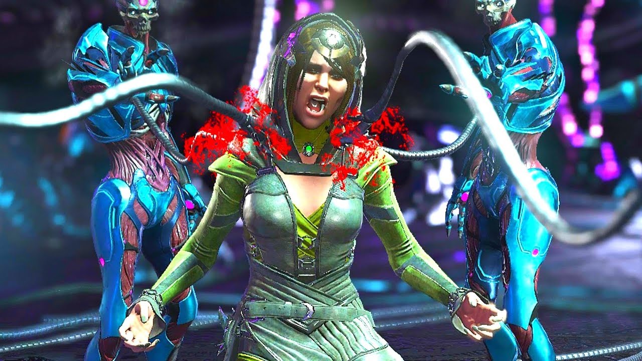 Injustice 2 - All Super Moves on Enchantress (1080p 60FPS)