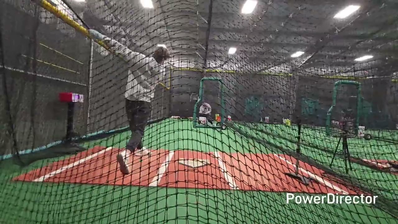 Owen Waltimyer Jan 29, 26 Hitting.  Started weekly workouts with my trainer in early January.
