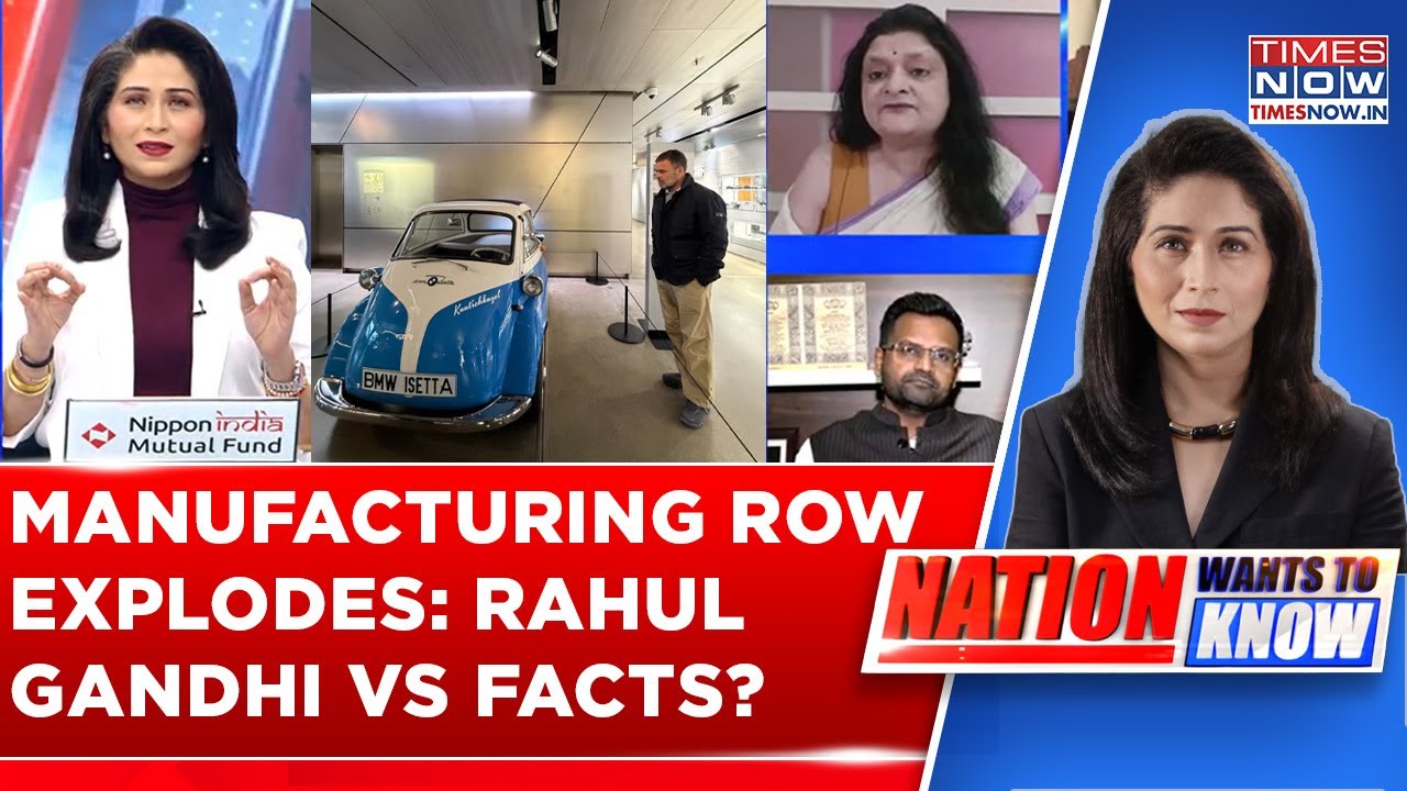 Rahul Gandhi&rsquo;s Manufacturing Narrative Under Fire | Panelists Clash, Shreya Dhoundial Steps In