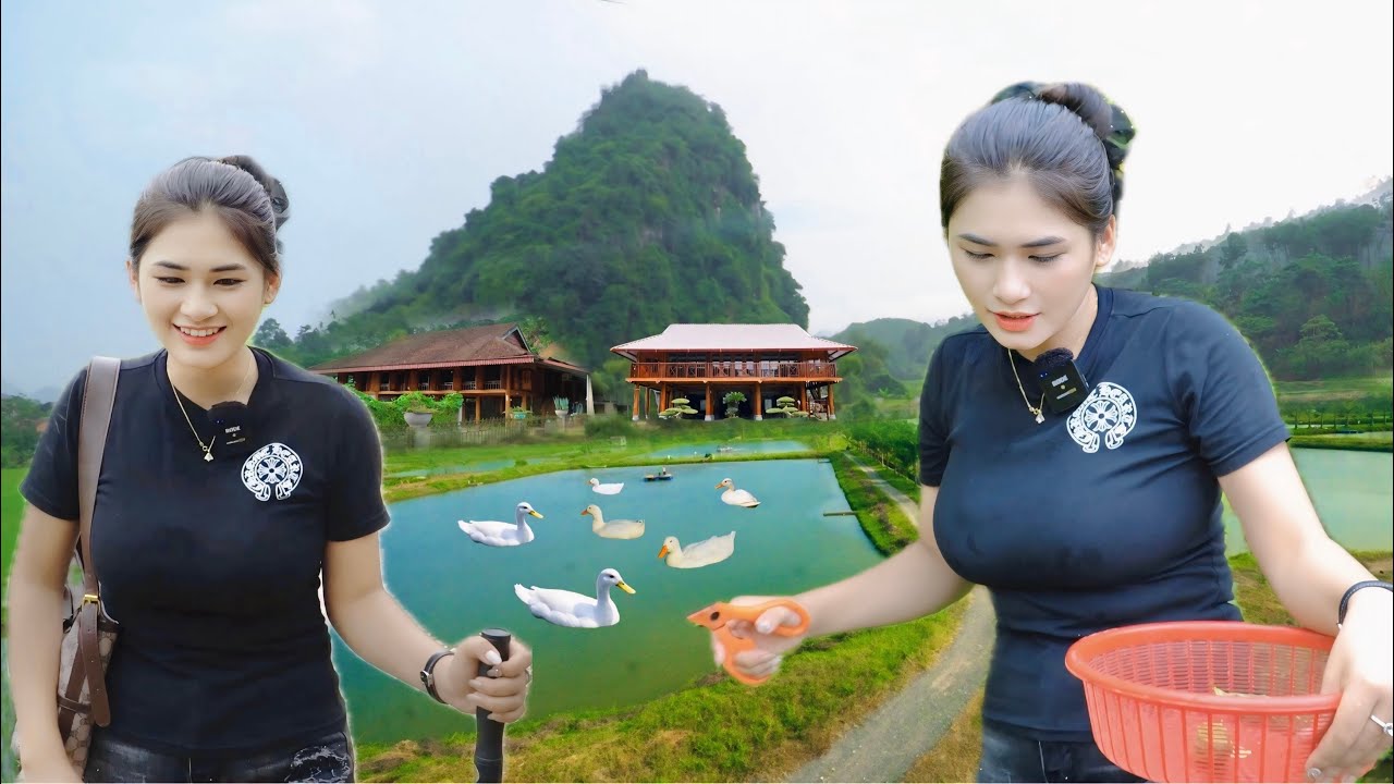 KHÁM PHÁ BẢN ĐƯỢC EM GÁI NGƯỜI TÀY XINH GÁI KHÉO TAY MỜI VỀ NHÀ ĐÃI TOÀN MÓN NGON