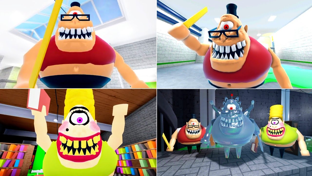 Mr Stinky's Detention New Scary Obby All Jumpscares