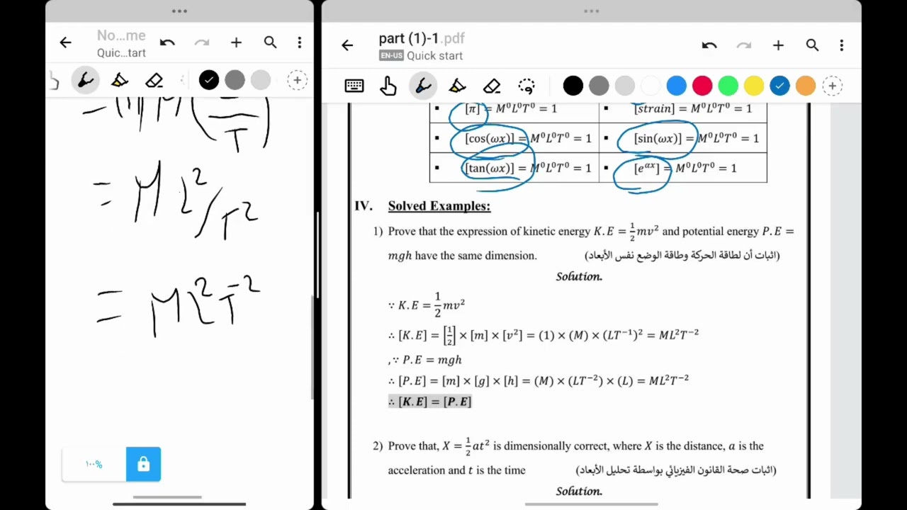 Chapter 1 - Units and Dimensional analysis 