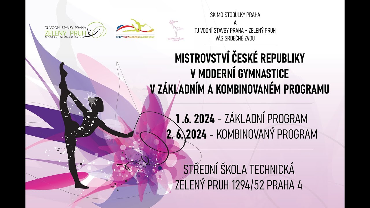Mistrovství ČR v moderní gymnastice 2.6.2024.