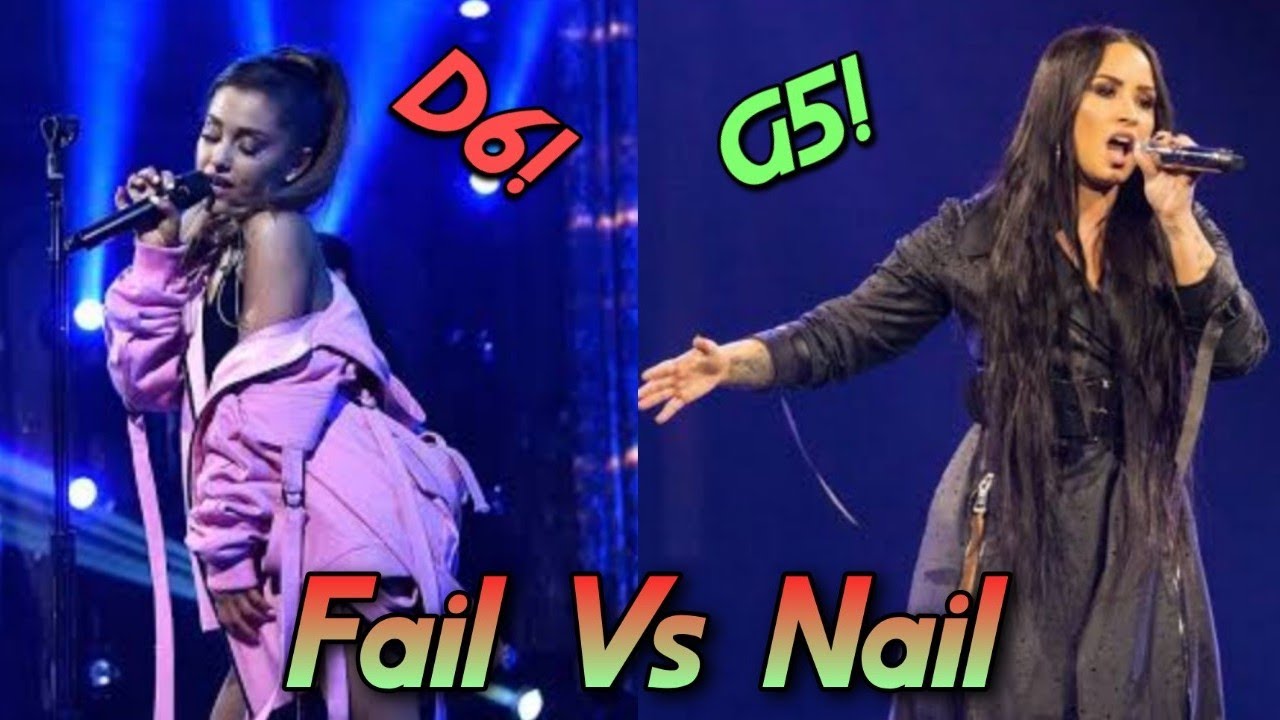 FAMOUS SINGERS | Fail Vs Nail!