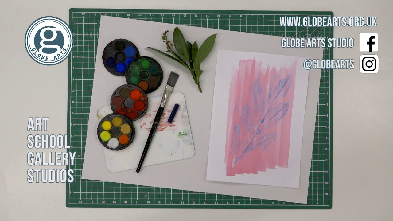How To: Frottage taking rubbings from textured surfaces with wax crayons