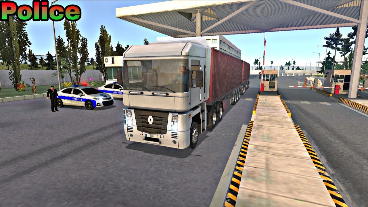 Truck simulator : ultimate _ Police  cheking 🤫😱 Off Road Drive 🛣️🚛🏁 Zuuks game _ Mobile Gameplay