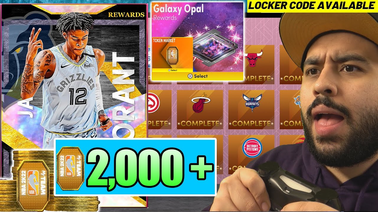 I COMPLETED EVERY COLLECTION FOR 2000 TOKENS FOR NEW GALAXY OPALS COMING IN NBA 2K22 MYTEAM