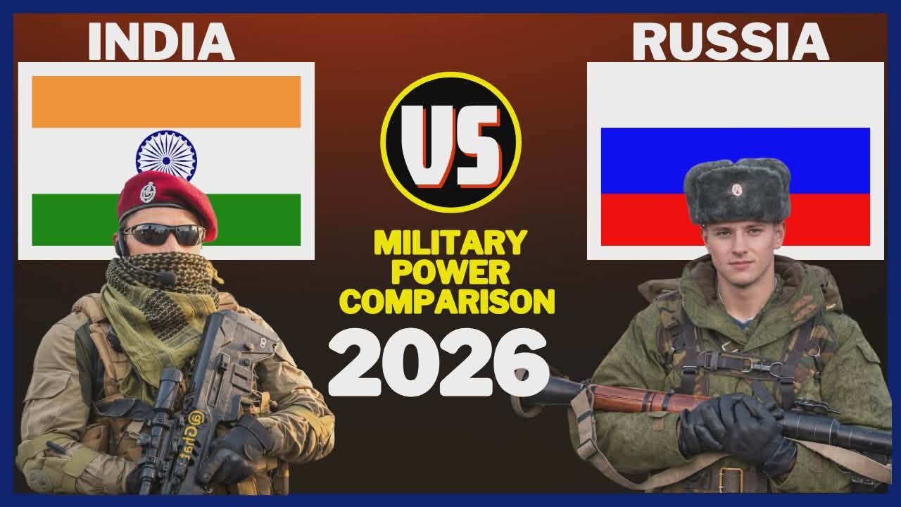 India 🇮🇳 vs Russia 🇷🇺 – Who Wins in 2026? 🤔🔥