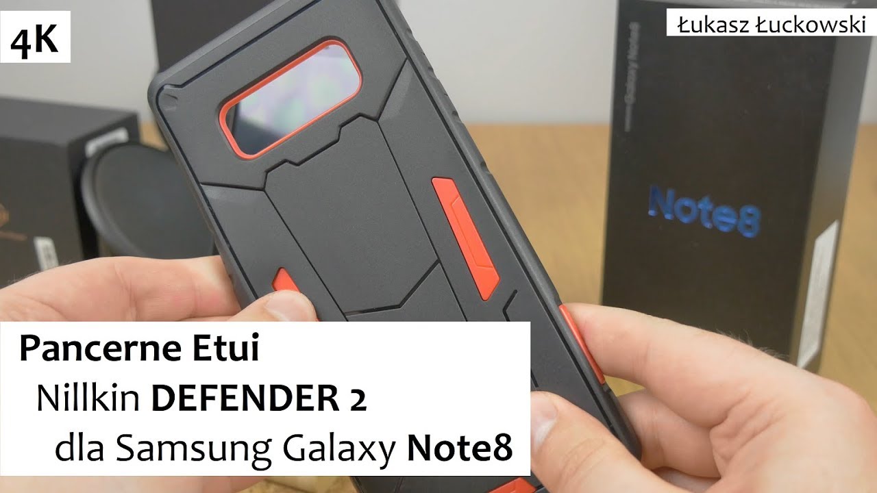 Pancerne Etui Nillkin DEFENDER 2 dla Samsung Galaxy Note8 | Rzut Oka