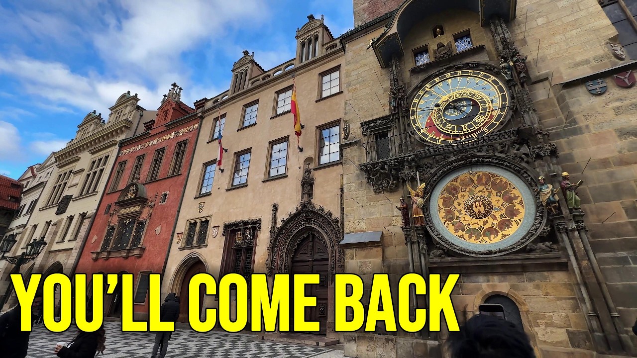 Visit This City Once… You’ll Always Come Back | Prague 4K