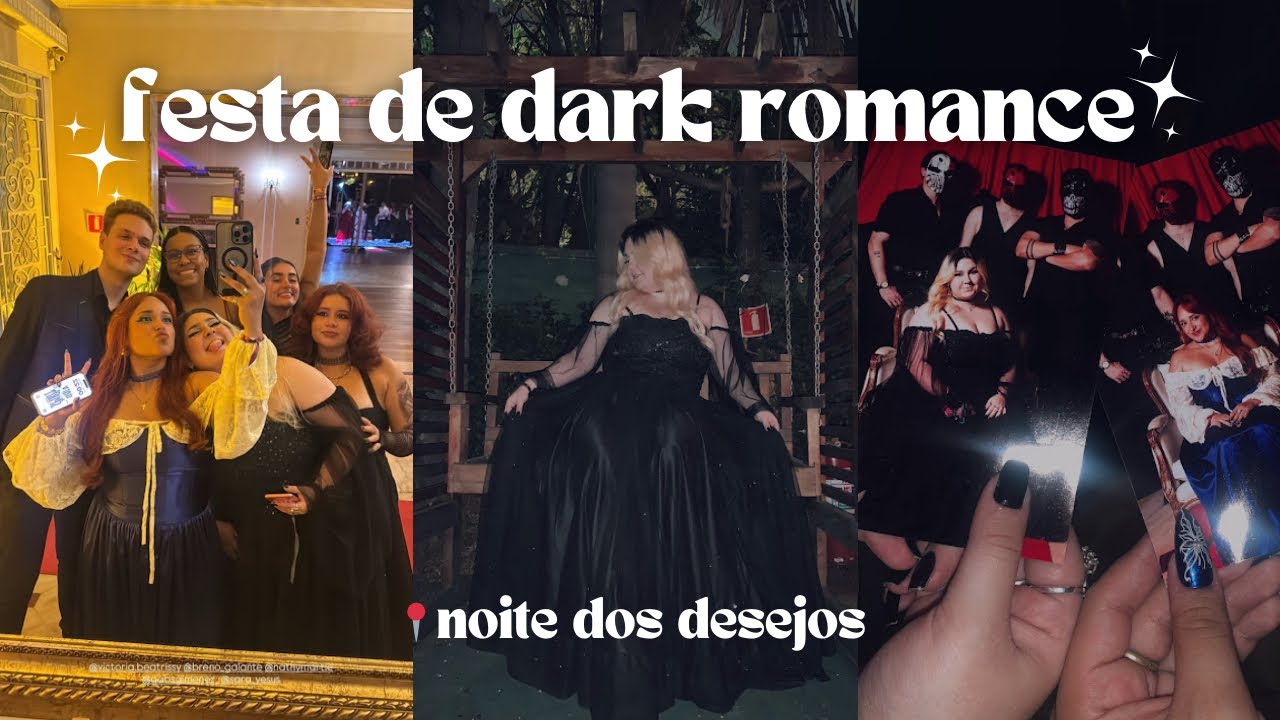 FUI NUM BAILE DE DARK ROMANCE 🥀