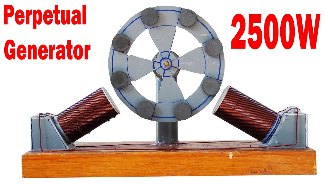 This mysterious device generates permanent electricity?