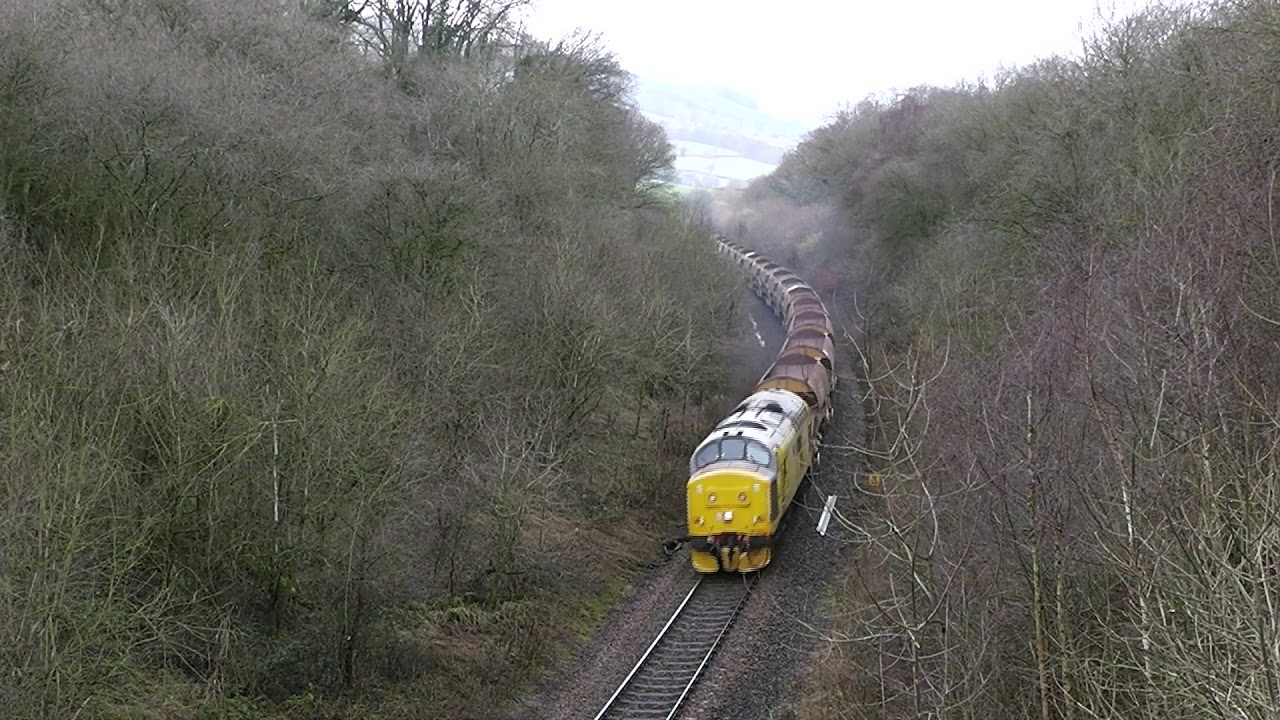 97302 97303 6C71 Talerddig Crewe Breidden Bank 18 02 18