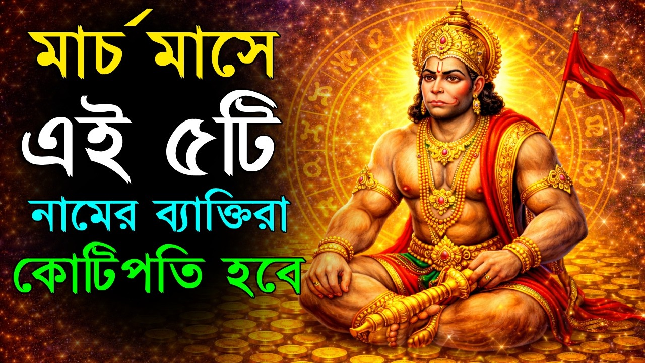 মার্চ মাসে এই ৫টি নামের ব্যাক্তিরা কোটিপতি হবে || how you become a rich by share market