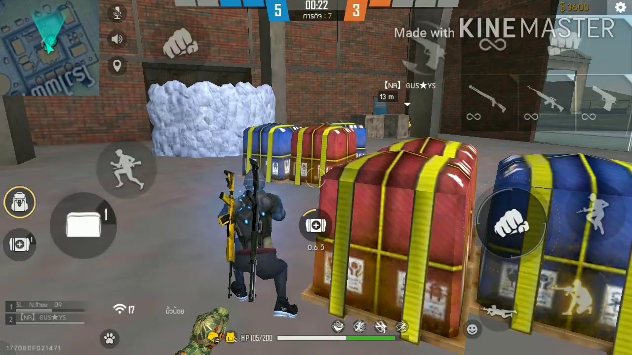 [ Highlights Free Fire ] 1-1โครตเวอร์🐔🐔