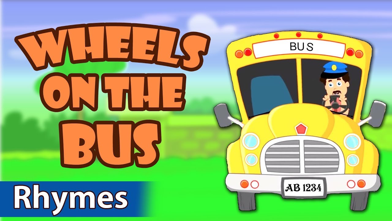 Wheels On The Bus | Play And Learn Most Popular Nursery Rhymes In English  - Koo Koo Tv