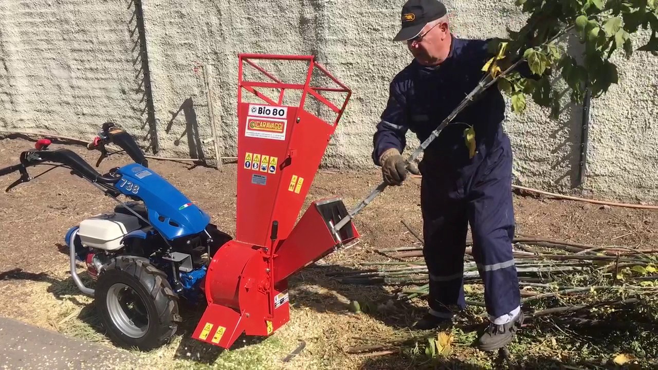 Chipeadora BIO 80 para Motocultivador BCS Impex