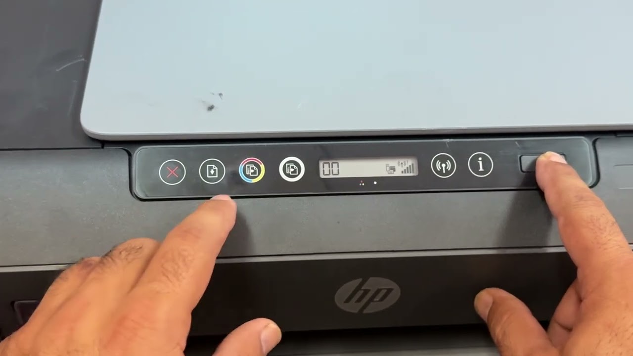 Hp smart tank 515 cleaning head and check ink status automatic and manuel