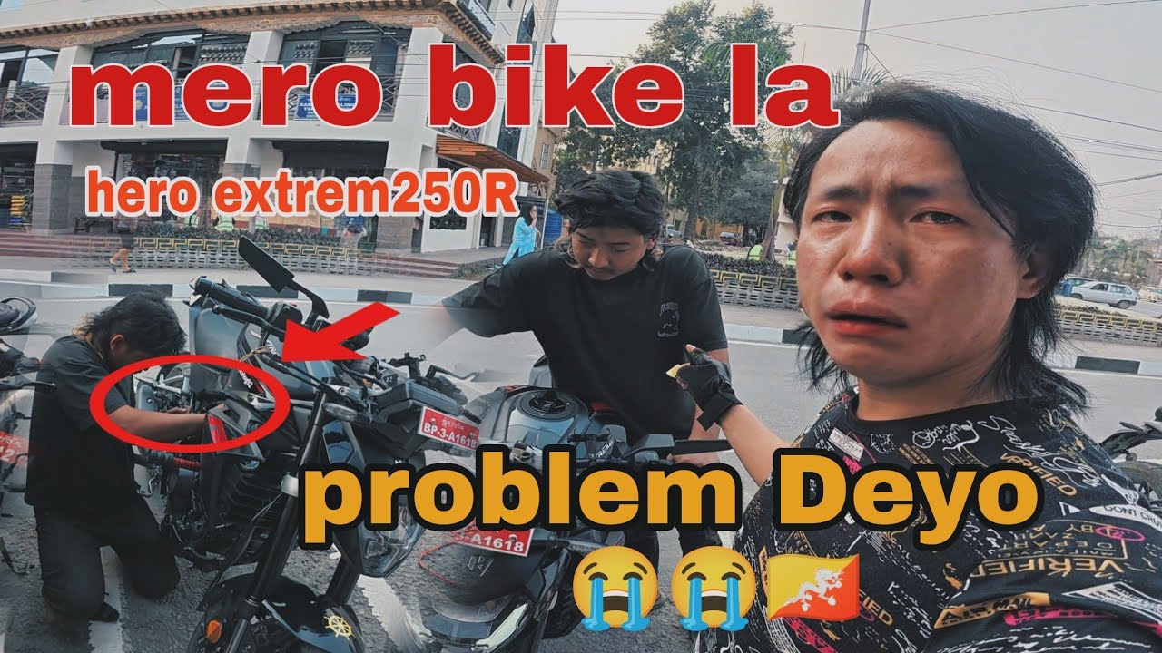 Mero bike la problem deyo 😭😭😭🇧🇹🇧🇹 #heroextreme250r #gmc #narikvlog92 #vlogs  #motovlog 