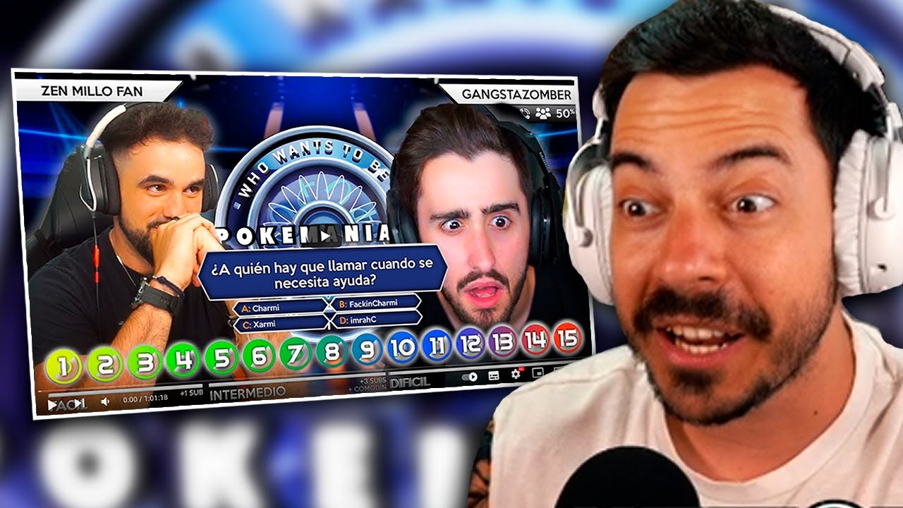 🆕QUIÉN QUIERE SER POKEMANÍACO #4 🤑 Reacción Xamork