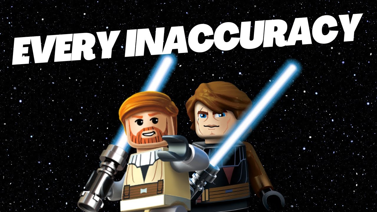 Каждая неточность в Lego Star Wars 3: The Clone Wars