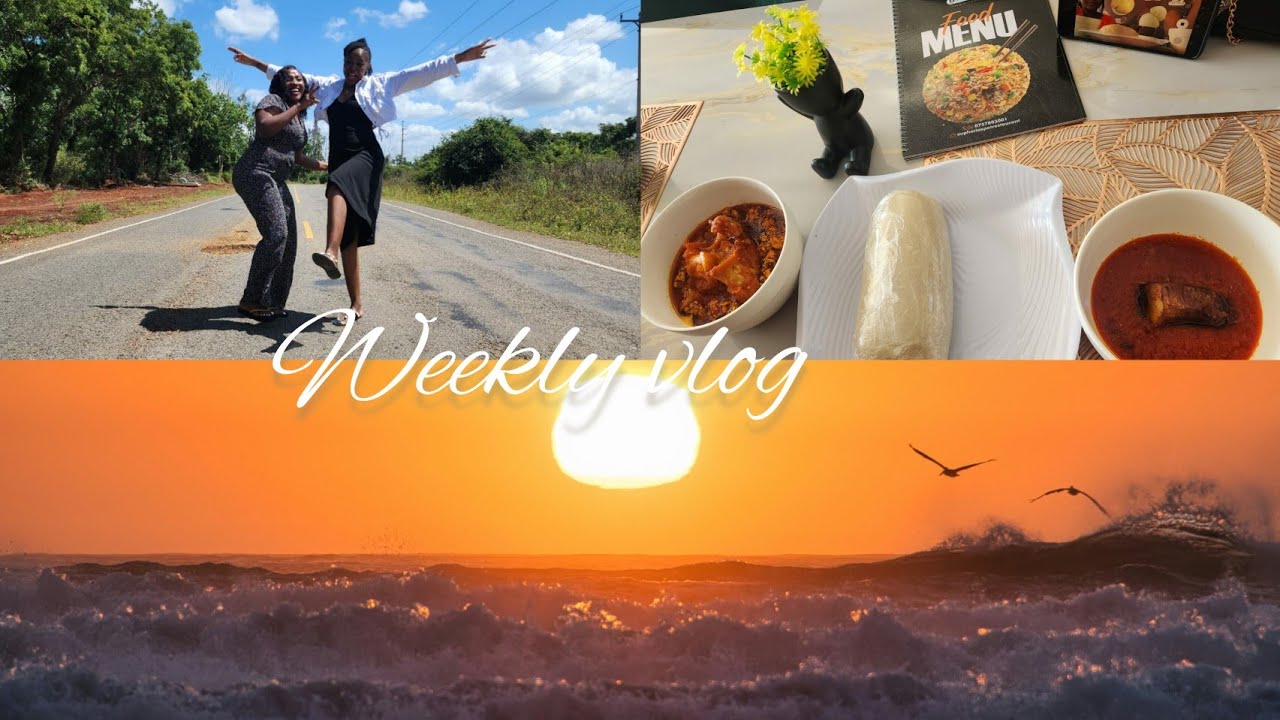WEEKLY VLOG:  ROAD TRIP WITH THE MOST AMAZING VIEWS!!🤩🚙 TRYING NIGERIAN FOOD FOR THE FIRST TIME!! 😲😳