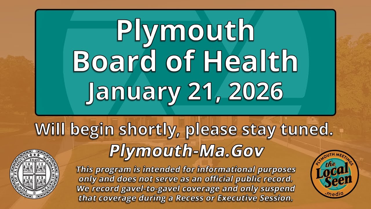 Plymouth Board of Health: 1/21/26