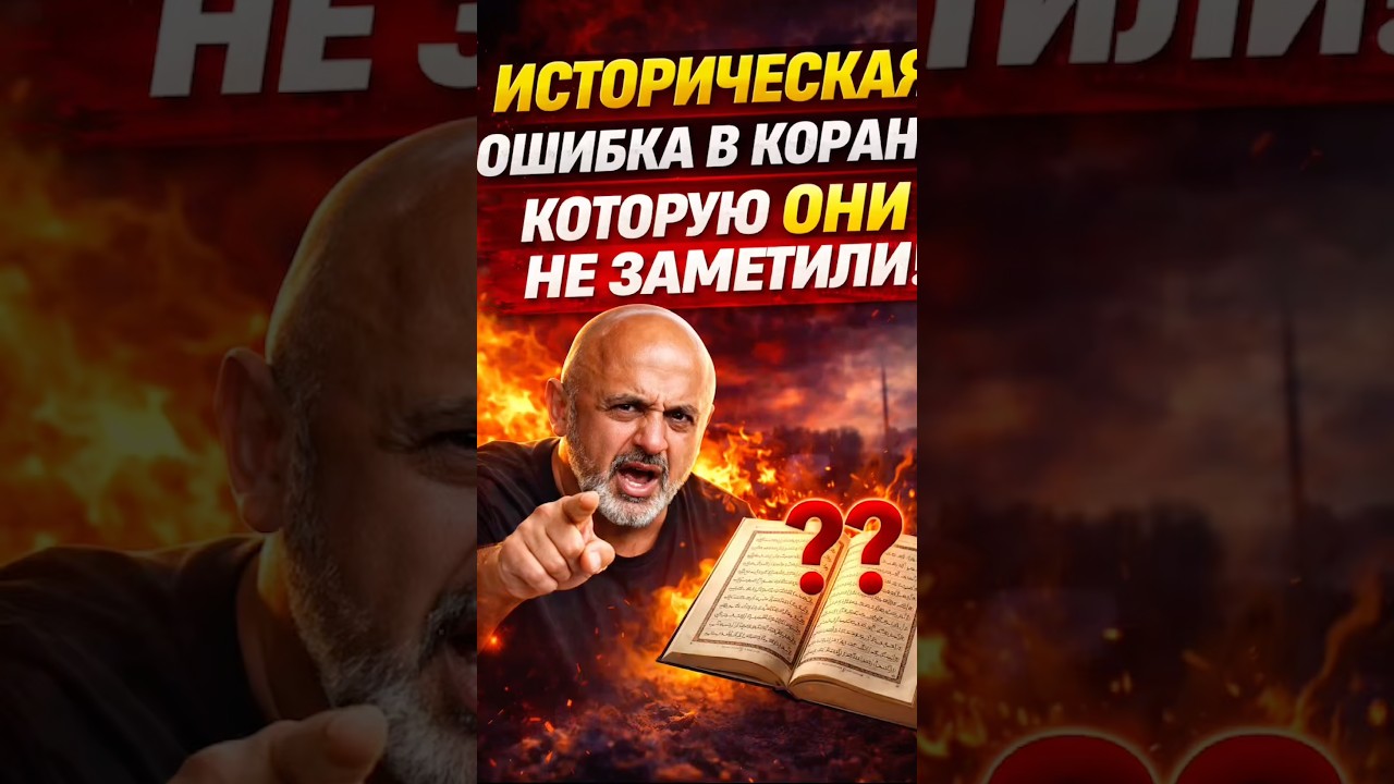 СЭМ ШАМУН ПОКАЗЫВАЕТ ИСТОРИЧЕСКУЮ ОШИБКУ В КОРАНЕ