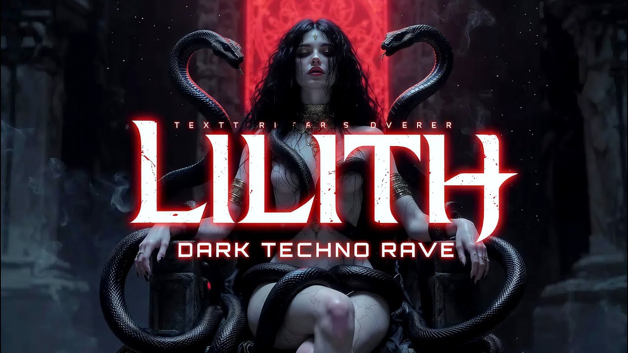 DARK TECHNO RAVE 🕯️ — Gothic Industrial & Occult Bass (1 HR+) | LILITH