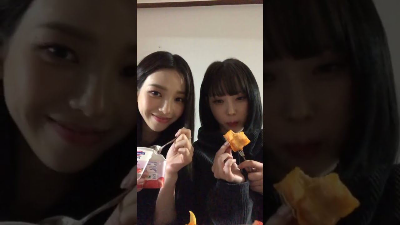 221225 에스파 카리나, 윈터 인스타 라이브 aespa Karina, Winter Instagram Live