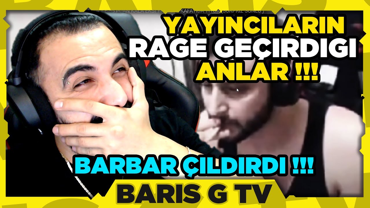 Barış G YAYINCILARIN RAGE GEÇİRDİĞİ SAHNELERİ İZLİYOR ! (BARBAR'IN EVİNE POLİS GELDİ !!!)