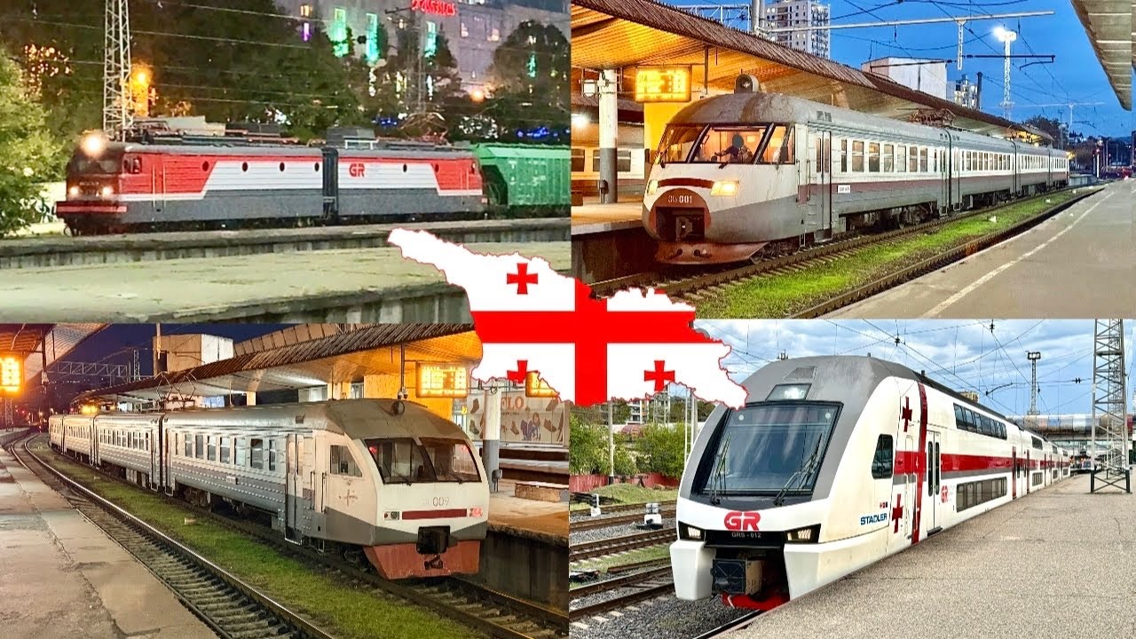 Züge in Tiflis, Georgien